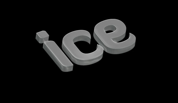 Design a Slick 3D Ice Text Effect image 11
