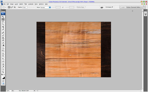 Realistic View Wooden Applique image 2