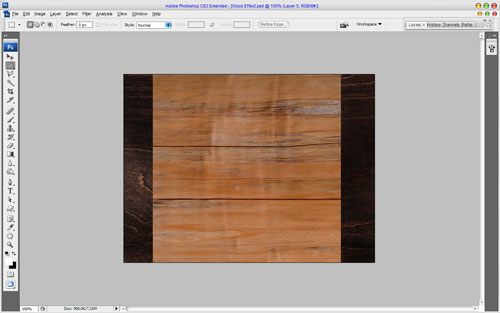 Realistic View Wooden Applique image 4