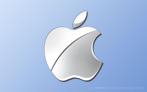 Recreating Apple Macintosh Logo Tutorial: Final Result