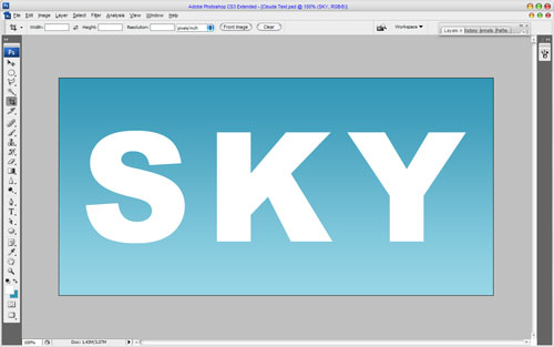Clouds Text image 3