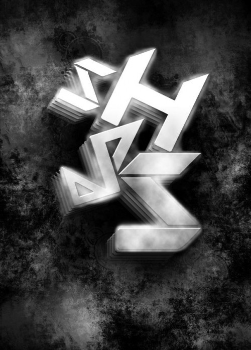 Design an Awesome Geometric Shaped Typography with Grungy Background in Photoshop image 15