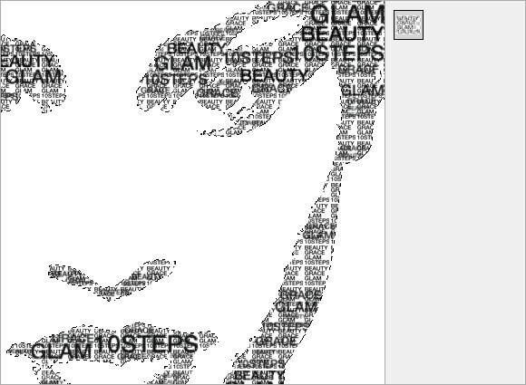 Make yourself an Amazing Typographic Portrait  image 9