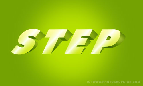Cool Unusual Text Effect Tutorial: Final Result
