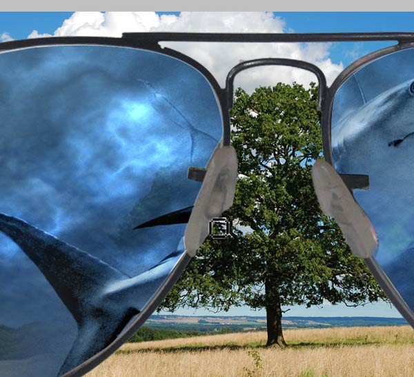 Create an Abstract Sea on Land Illusion image 17