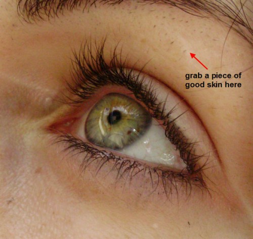 How to Tidy Up and Smoothen Skin, and Do Eye Makeups in Photoshop image 2