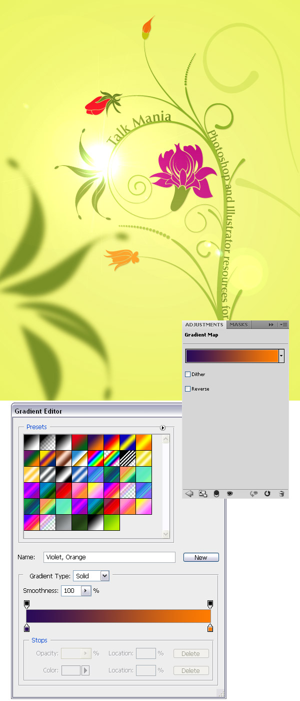 Create a beautiful green poster with Vectors! image 10