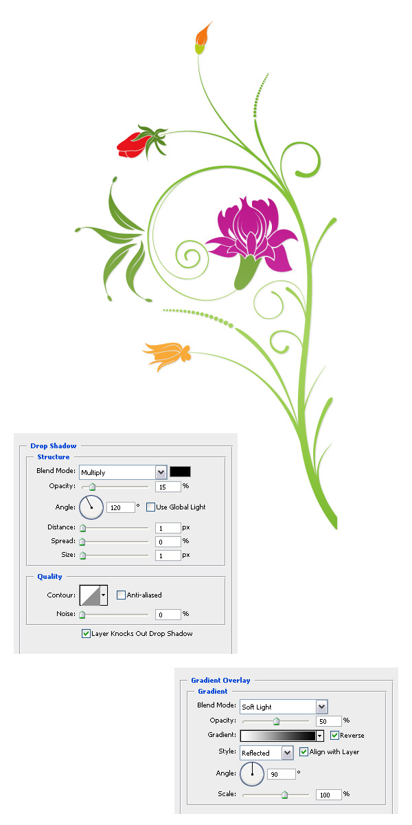 Create a beautiful green poster with Vectors! image 3