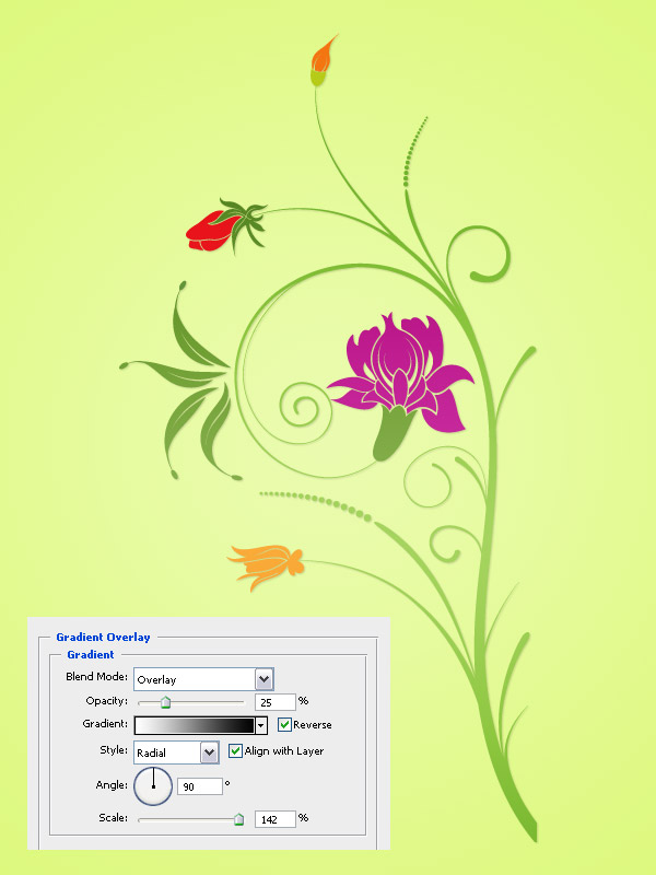 Create a beautiful green poster with Vectors! image 4