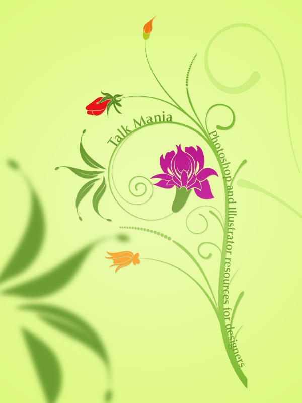 Create a beautiful green poster with Vectors! image 7