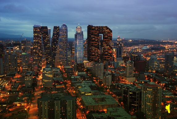 Create a Stunning City Skyline Made of Text