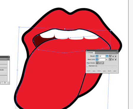 Create a Rolling Stones Inspired Tongue Illustration image 11