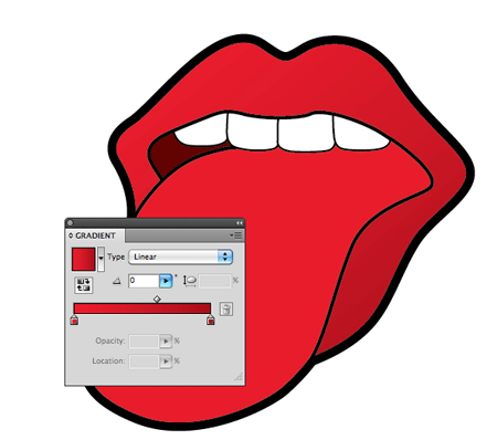 Create a Rolling Stones Inspired Tongue Illustration image 13