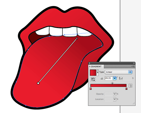 Create a Rolling Stones Inspired Tongue Illustration image 14