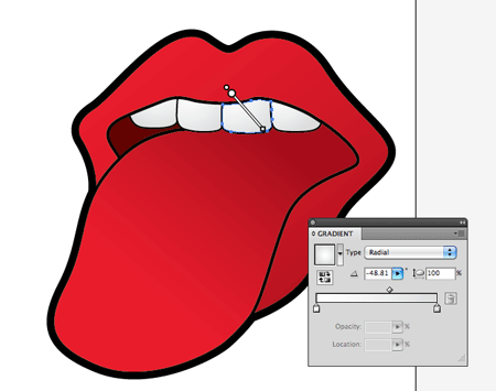 Create a Rolling Stones Inspired Tongue Illustration image 15