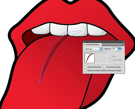 Create a Rolling Stones Inspired Tongue Illustration image 18