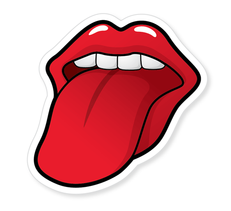 Create a Rolling Stones Inspired Tongue Illustration Tutorial: Final Result