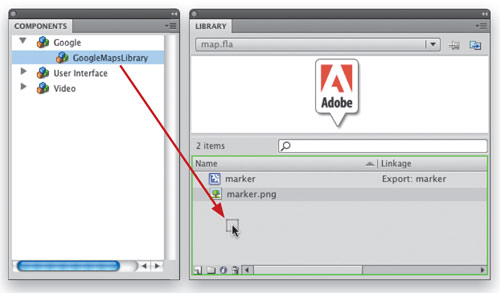 Integrate Google Maps into Flash CS4 image 4
