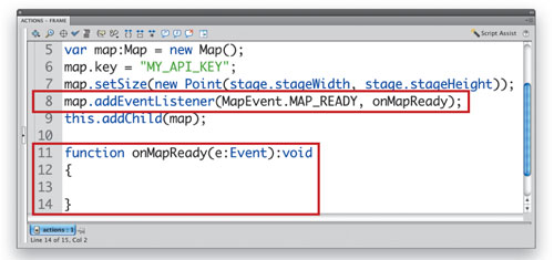 Integrate Google Maps into Flash CS4 image 7