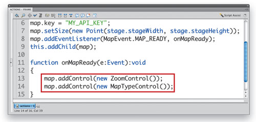 Integrate Google Maps into Flash CS4 image 8