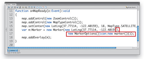 Integrate Google Maps into Flash CS4 image 12