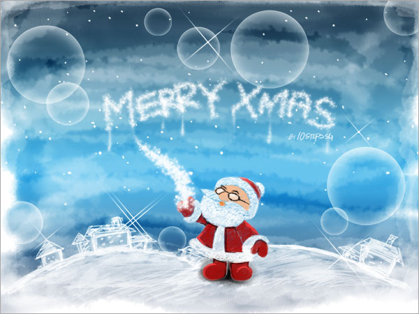 Make a Sketchy Wallpaper for this Christmas 