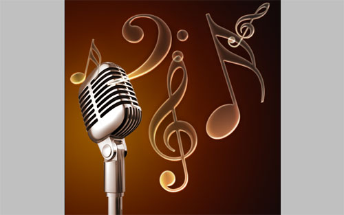 Transparent Glass Musical Shapes image 22