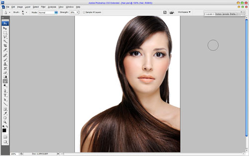 Professional Hair Processing in Photoshop image 3