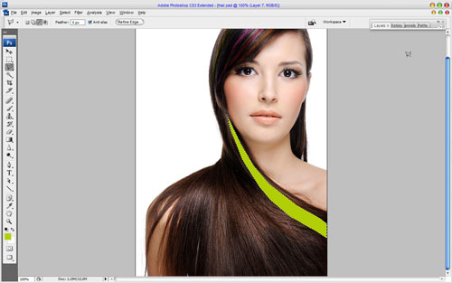 Professional Hair Processing in Photoshop image 9