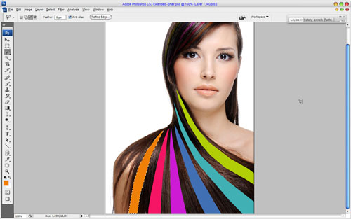 Professional Hair Processing in Photoshop image 10