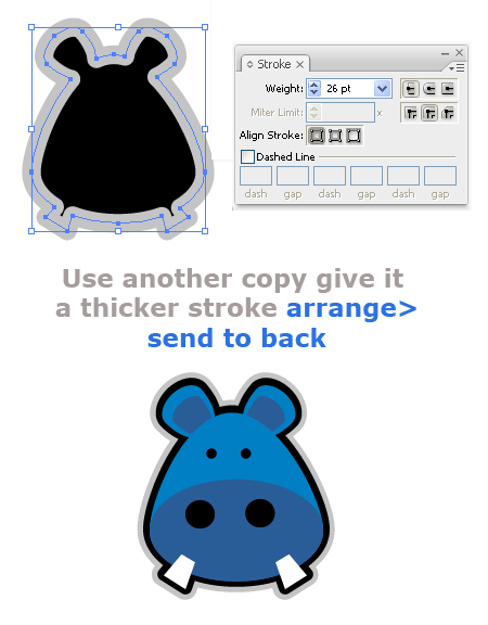 How to Create a Cute Hippo Character! image 8