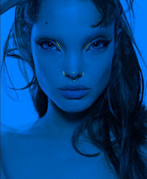 Angelina Jolie as a Na'vi from Avatar Movie 65