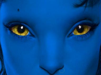 Angelina Jolie as a Na'vi from Avatar Movie 23