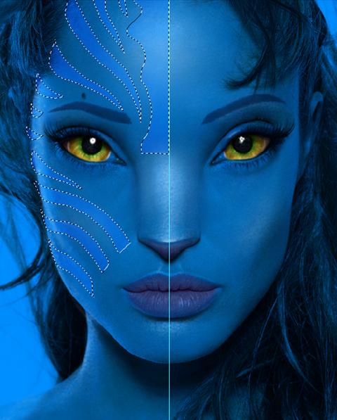 Angelina Jolie as a Na'vi from Avatar Movie 38