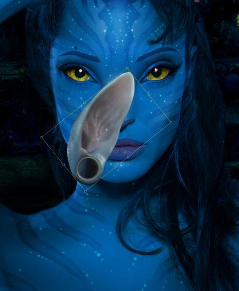 Angelina Jolie as a Na'vi from Avatar Movie 28