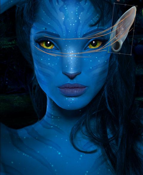 Angelina Jolie as a Na'vi from Avatar Movie 30