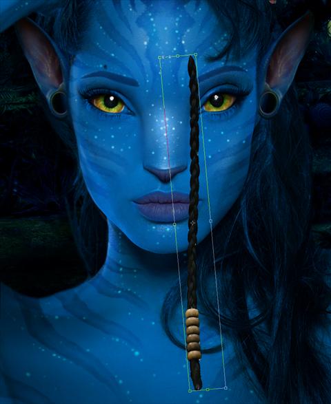 Angelina Jolie as a Na'vi from Avatar Movie 52