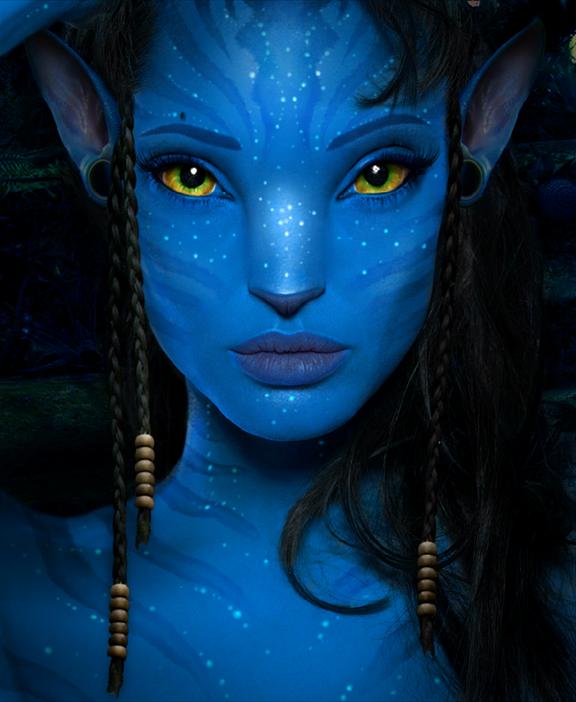 Angelina Jolie as a Na'vi from Avatar Movie 58