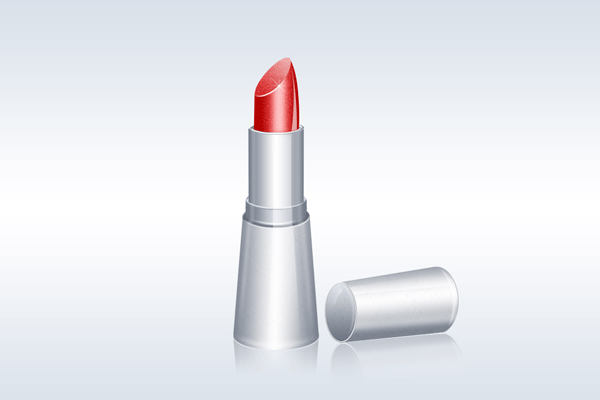 Lipstick Illustration Tutorial: Final Result