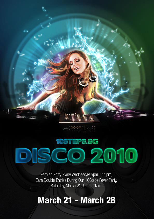 Creating an Impactful Disco Party Poster