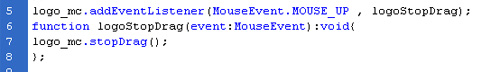 Drag and Drop Effect in Flash