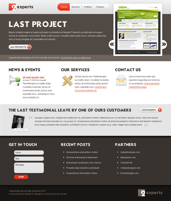 Portfolio Layout