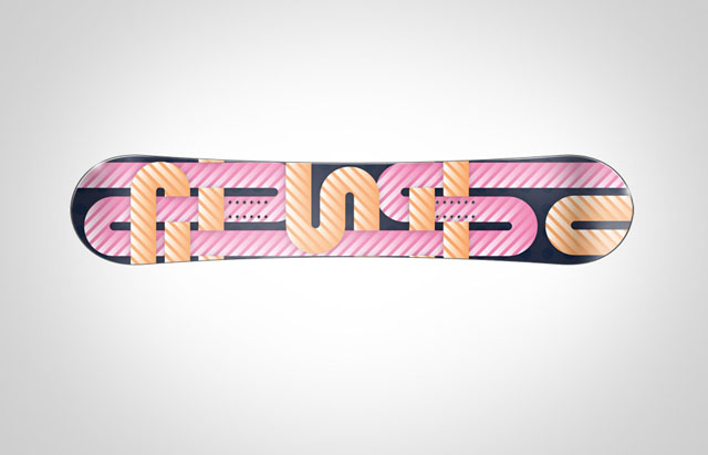 vector snowboard design