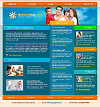 Website template example