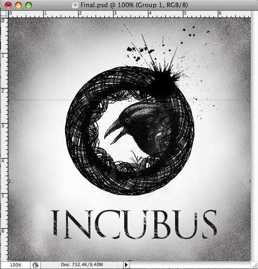 Incubus CD Cover Photoshop Tutorial