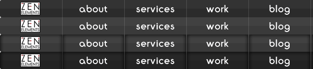 navigation menu