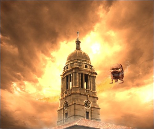 Apocalyptical Tower Scene