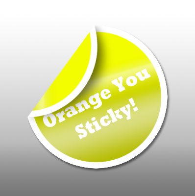 Yellow Sticker