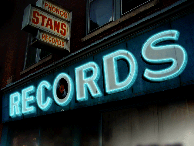 Neon Records - Animated Neon Sign Photoshop Tutorial 18