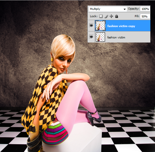 Fashion Victim - 3D Anaglyph Photoshop Tutorial 5